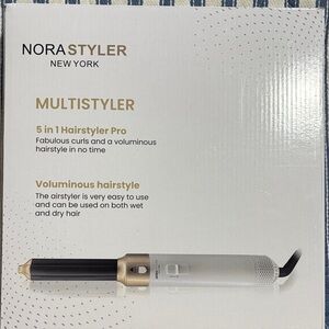 Multistyler 5 in 1 Hair Curler - Gold and White